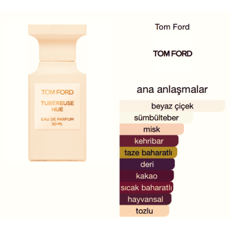 Tom Ford Tubereuse Nue Edp 100ML Unisex Parfüm 