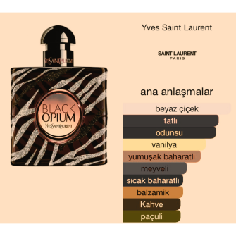Yves Saint Laurent Black Opium Zebra Collector