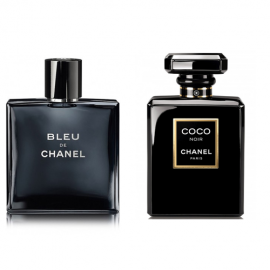 2’li parfüm set: Chanel Blue De Chanel+Chanel Coco Noir 