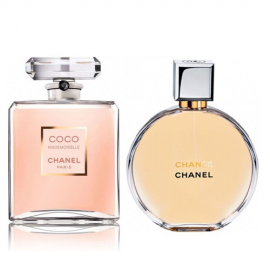 2’li parfüm set: Chanel Coco Mademoiselle 100 Ml +Chanel Chance 100 Ml 