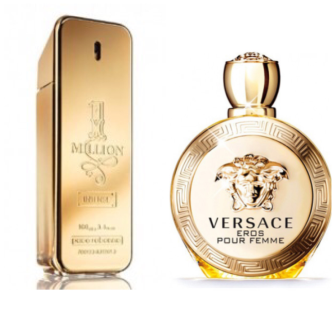 2’li Parfüm Set: Paco Rabbane 1 Million İntense+Versace Eros Pour Femme 