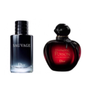 2’li parfüm set:Dior Sauvage Edp 100 ML Erkek Ve Christian Dior Hypnotic Poison 100ml