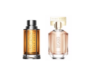 2’li parfüm set:Hugo Boss The Scent 100 ml Erkek ve The Scent Bayan 