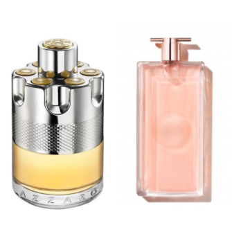 2’li Parfüm Set: Azzaro Wanted Edt 100 Ml Erkek Tester Parfüm+Lancome Idole Edp 75 Ml Kadın Tester Parfüm