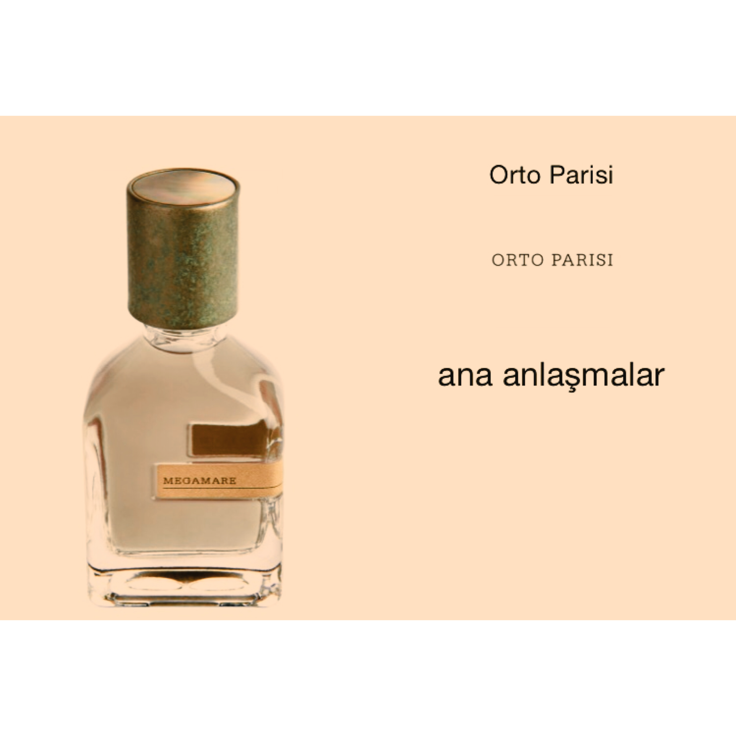 ORTO PARISI- MEGAMARE EAU DE PARFUM 50 ml (Tester) – JULIENNEPARFUM